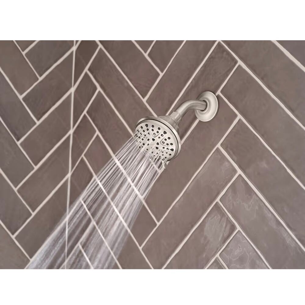 Open box new Moen Attune 8-Function Wall Mount Fixed Showerhead, Spot Resist - Picture 9 of 12